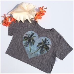 Billabong Tropical Palm Tree T Shirt NWT